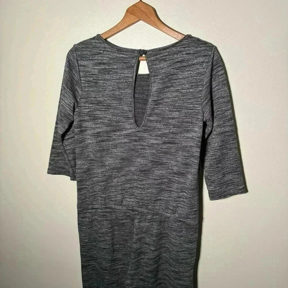 Roots Heathered Grey Jumpsuit – Soft Knit, Cozy Athleisure (XS/S) - Picture 6 of 8